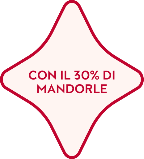 CON 30% DI MANDORLE