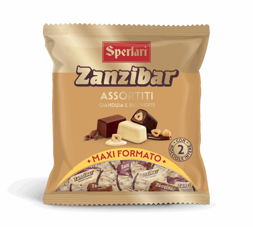 Torroncini Nocciolati - Zanzibar Assortiti GIANDUIA E RICOPERTI