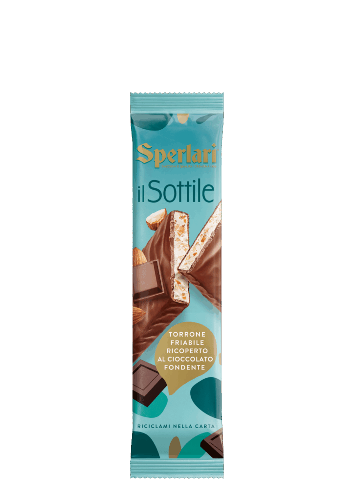 Le stecche sottili Sperlari: un nuovo modo di gustare il torrone. Fragranti, sottili e golosissime, sono perfette da spezzare e gustare in ogni momento, per vivere un vero e proprio momento di coccola.