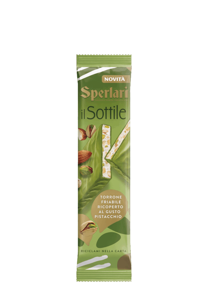 Le stecche sottili Sperlari: un nuovo modo di gustare il torrone. Fragranti, sottili e golosissime, sono perfette da spezzare e gustare in ogni momento, per vivere un vero e proprio momento di coccola.