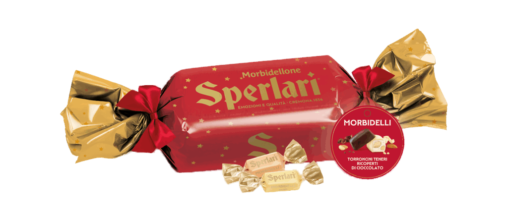 Perfette per sorprendere, per far sorridere, per condividere la dolcezza delle feste: queste sono le confezioni speciali Sperlari.