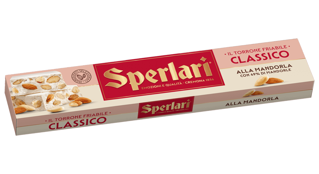 I torroni bianchi Sperlari sono un omaggio alla tradizione natalizia: classici o teneri, arricchiti con mandorle, nocciole e pistacchi selezionati per regalare un’esperienza di gusto unica.